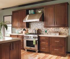 Can't decide on a specific color or stain for your kitchen cabinets? Contemporary Cherry Kitchen Cabinets Decora Cabinetry
