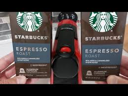 starbucks nespresso capsules review