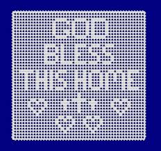 God Bless This Home Filet Crochet Wall Decor Or Doily Pattern And Charts Instant Digital Pdf Pattern Download Basic Crochet Stitches Used