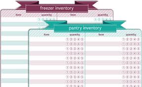 Free Printable Pantry Freezer Inventory List Buttoned Up
