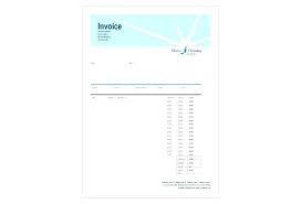 Self Employed Cleaner Invoice Template And Free Templates