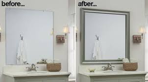 bathroom mirror frames 2 easy to