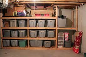 Diy 2×4 shelving for garage or basement pete build the ultimate diy 2×4 shelving for basement storage for. Suburbanspunkdesign Com Basement Storage Shelves Basement Shelving Basement Storage