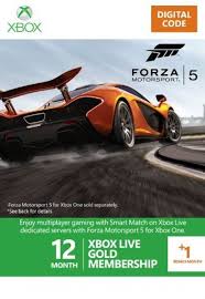 If the complete subscription runtime would extend 3 years by entering the new 12 month code, it will fail! 12 1 Month Xbox Live Gold Membership Forza 5 Branded Xbox One Xbox 360 Cdkeys