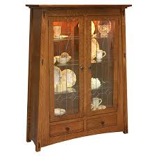 montana curio cabinet amish furniture