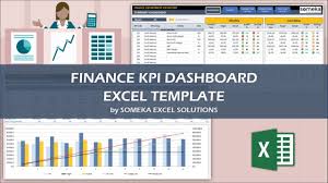 Examples of how to make templates, charts, diagrams, graphs, beautiful reports for visual analysis in excel. Finance Kpi Dashboard Excel Template Eloquens