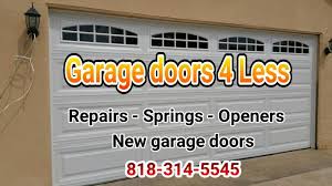 garage doors 4 less proudly serving