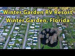 winter garden rv resort in winter
