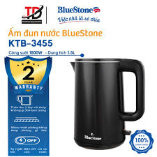 Ấm Đun Siêu Tốc BlueStone KTB-3455 2 Lớp Siêu Bền ( 1.5L - 2200W) - Bảo  Hành Chính Hãng 2 Năm - Bình đun siêu tốc