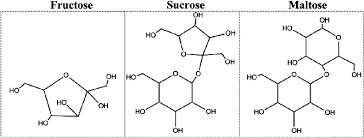 chemical structure of sucrose maltose
