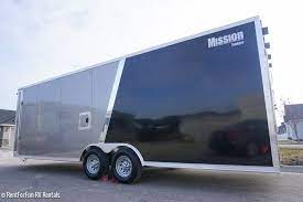 28′ coachmen apex ultra lite travel trailer rental; 24 Ultra Light Aluminum Enclosed Trailer Rental All Purpose Car Hauler Snowmobile Rzr Or Off Road Trailer