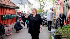 Erna solberg (h) er grundig forberedt når hun som første norske statsminister noensinne kommer til god tone: Erna Tok Tempen Pa Barnehagen Folkebladet