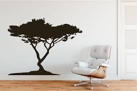African Tree Decal Grafix Wall Art