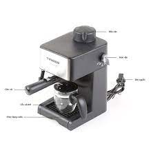Máy pha cà phê Espresso 4 cốc tiross TS620 800W, TS621 800W, TS6211 15bar +  Tặng 500gram cafe