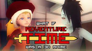 What if Adventure Time was a 3D anime - YouTube