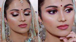 indian bridal sangeet makeup tutorial