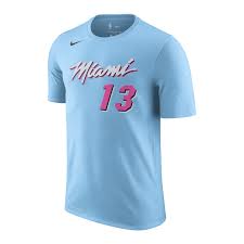 Bam Adebayo Nike Miami Heat Youth Vicewave Name Number Tee