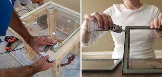 How To Attach Glass To Wood Frame 3