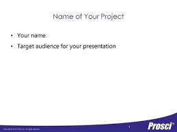 Name Of Your Project Your Name Target Audience For Your