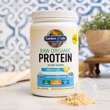 raw organic protein powder vanilla