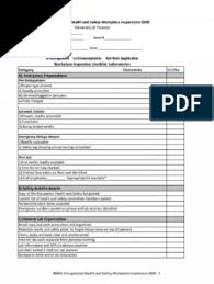 Create checklists quickly and easily using a spreadsheet. Checklist Template Samples Eyewash Station Eye Wash Monthly Emergency Sample Osha 670x867