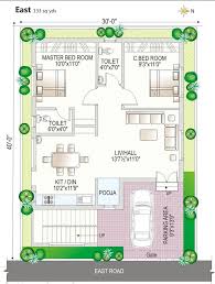 Indian House Plans 2bhk House Plan