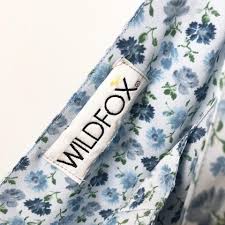 Wildfox Blue Floral Diamond Cutout Mini Summer Short Casual Dress Size 8 M 57 Off Retail