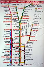 printable mumbai local train map for