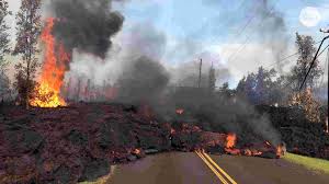 Image result for kilauea volcano lava flow