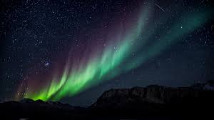 Aurora Borealis: Northern lights over ...