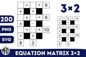 Equation Matrix Classic Puzzle 3 2 Grid