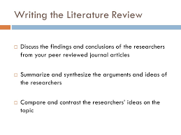 Writing the Literature Review   ppt video online download Pinterest