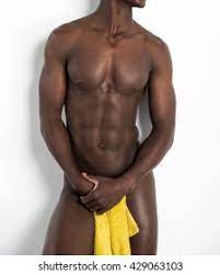 African nackt black man