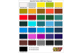 Product Color Charts Createx Colors Airbrush Paint Us