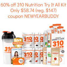 60 off 310 nutrition try it all kit