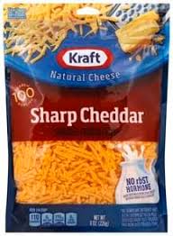kraft sharp cheddar shredded cheese
