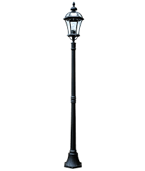 Cast Aluminium Garden Lamp Post