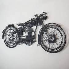 Metal Motorcycle Wall Art Motorcycle