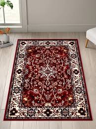 ethnic pink polyester carpets