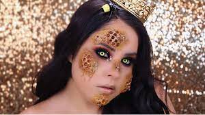 queen bee halloween makeup tutorial