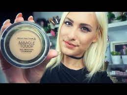 max factor miracle touch review and