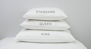 Perfect Pillow Sizes Standard Queen Or King Au Lit Fine