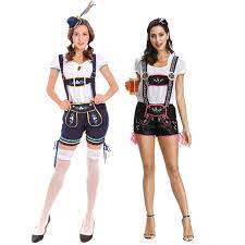 Женский костюм для Октоберфеста, баварский костюм Lederhosen для девочек -  купить по выгодной цене | AliExpress