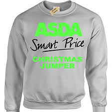 Asda Smart Price Jumper Mens Funny Xmas Joke Sweatshirt Gift