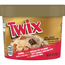 twix ice cream cup 6oz twix