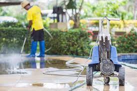 Choose a steam pressure washer with a psi of 2000 to 2600 and one that can reach a temperature of at least 300 degrees fahrenheit (149 degrees celsius). How To Clean Pool Tiles With Pressure Washer 7 Steps Oh So Spotless
