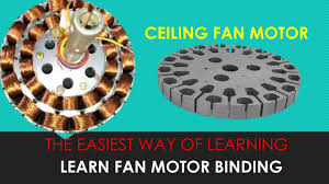 ceiling fan motor winding how to wind a