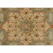 jaipur rugs hand tufted wool blue