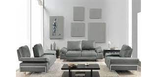 Buy At Home Gia Sofa Set 3 Pcs In Gray