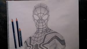 Spiderman is a fictional character and is a famous character in both adults & children. Realistic Sketch Spiderman Drawing Drawing Tutorial Easy